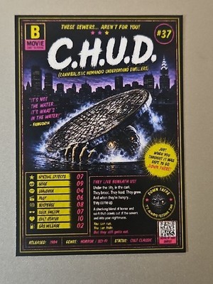 B-Reel Legends Custom Card - B Movie Cult Classics - C.H.U.D.