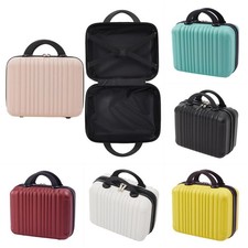 14in Makeup Vanity Case Toiletry Cosmetic Travel Organiser Hard Shell Beauty Box