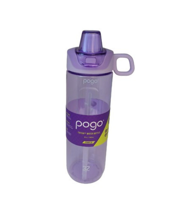 Pogo 32 oz Tritan Water Bottle &ndash; Leakproof Flip Lid &ndash; BPA‑Free &ndash; Durable & Dishw