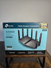 TP-Link Archer AX80 Dual-Band AX6000 Wi-Fi 6 Router - Black