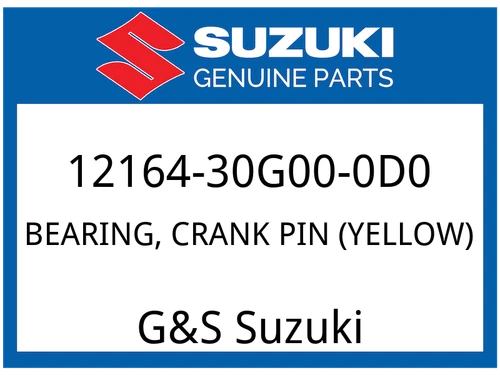 BEARING, CRANK PIN (YELLOW)