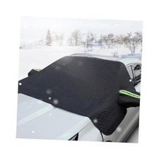 Car Windshield Snow Cover, 5 Layers Magnetic Auto Windshield Protector Black