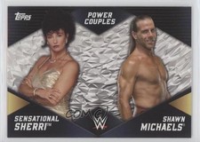 2018 Topps WWE Women's Division Power Couples Sherri Martel & Shawn Michaels 2o7