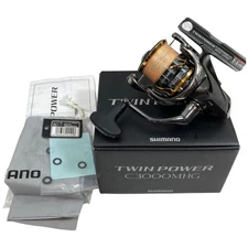 Used ττ SHIMANO SHIMANO spinning reel 20 twin power C3000MHG 04141 with