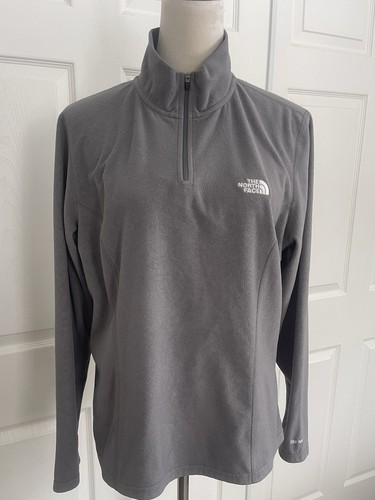 THE NORTH FACE SIZE Womens XLarge | Gray | Athletic | HIKING| HALF-ZIP PULLOVER - Picture 1 of 8