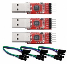 3 Pack CP2102 USB To TTL Serial Adapter USB 2.0 To 5Pin UART Module