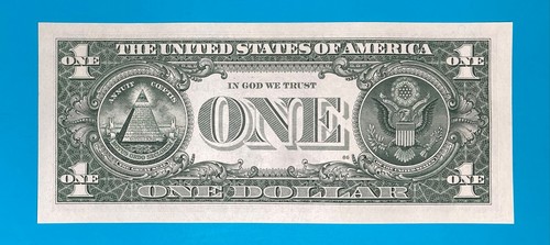 August 14, 1945 (L 08141945 K) BIRTHDAY Note $1 One Dollar Bill *UNC* - Picture 3 of 4