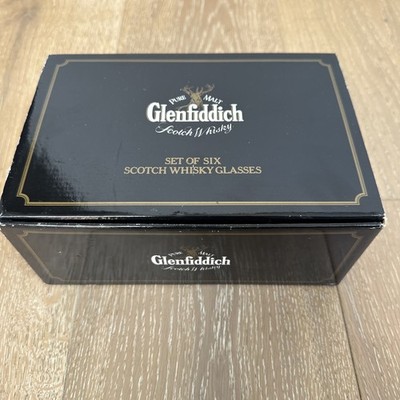 Glenfiddich Single Malt Scotch Whisky Tumbler set of 6 in Presentation Box