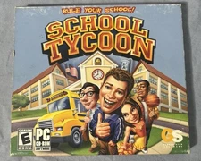 Rule Your School! School Tycoon PC CD-Rom Kids Video Game Take 2 SIM Simulation