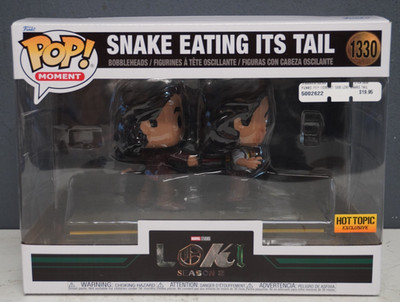 Funko Pop! Moment: Loki Snake Eating Its Tail #1330. New