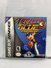 Mega Man Battle Network 3 Blue (Nintendo GameBoy Advance) Box Only