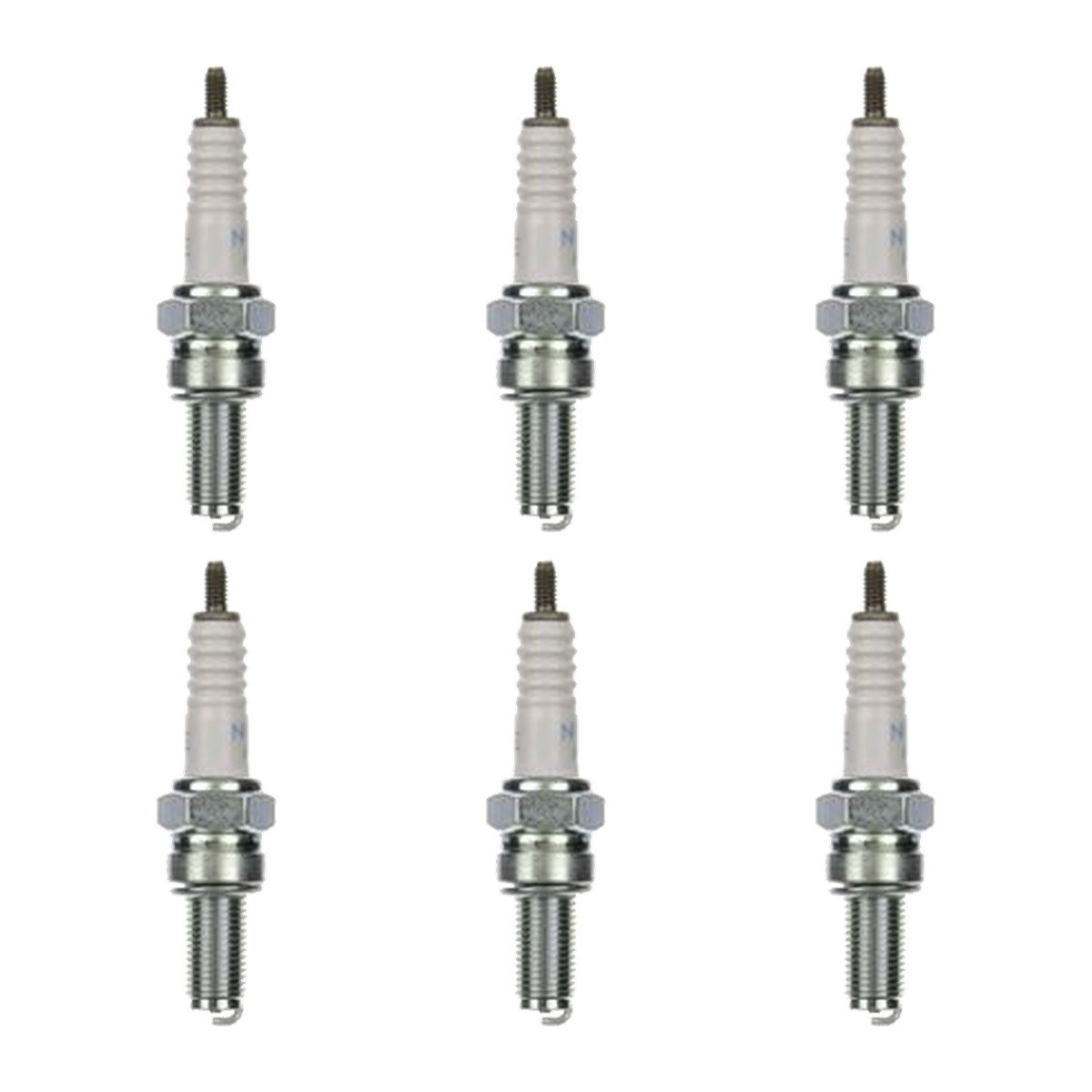 4 Candele NGK Con Sede Piana Flachdichtsitz Per KAWASAKI u.a. - Immagine 7