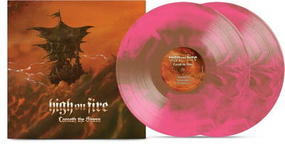 #ad High on Fire Cometh the Storm Galaxy: Hot Pink amp; Brown New Vinyl LP Brown $34.47