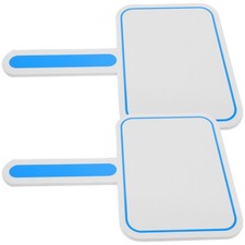 2 Pcs Scoring Paddles Small White Boards Giant Whiteboard Dry Erase Score