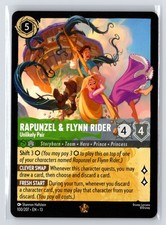 Rapunzel Flynn Rider 100/207 Attack of the Vine Disney Lorcana
