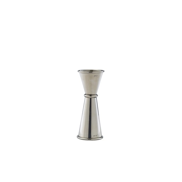 Jigger Barware Mixing Cocktails Drinks Hotel Steel Jigger 25/ 50ml