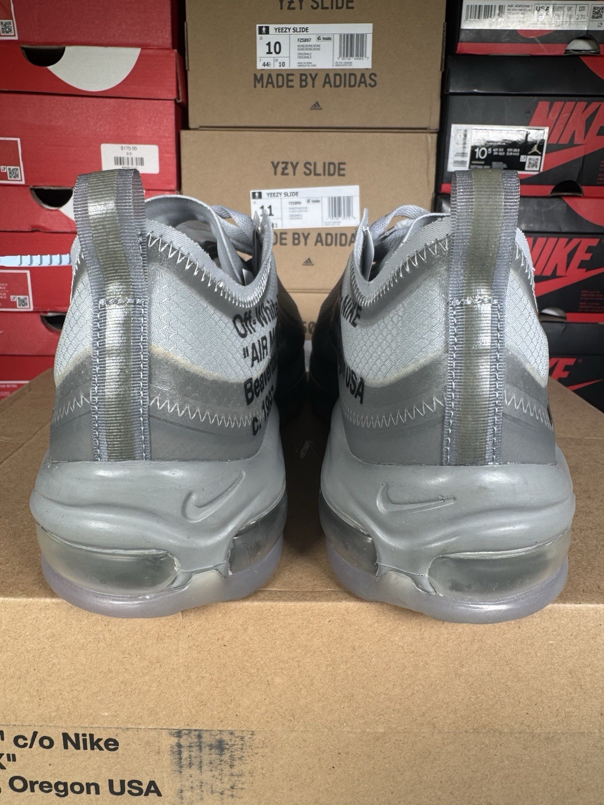 OFF WHITE X NIKE Taglia 10M Nike Off White x Air Max 97 Menta Nuove Spedite lo stesso giorno