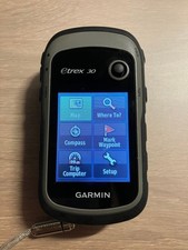 GARMIN eTrex 30 Handheld GPS North America Version - Tested & Working + Bonus