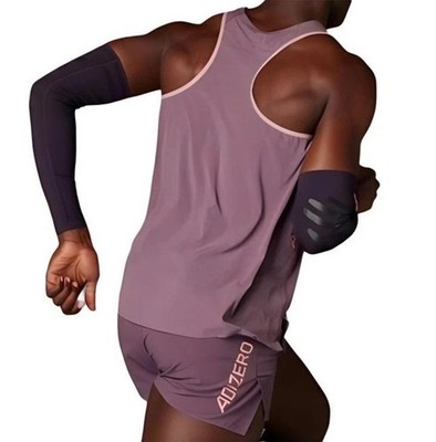 Adidas Adizero Running Singlet Tank Mens Size XS Shadow Fig IW6636