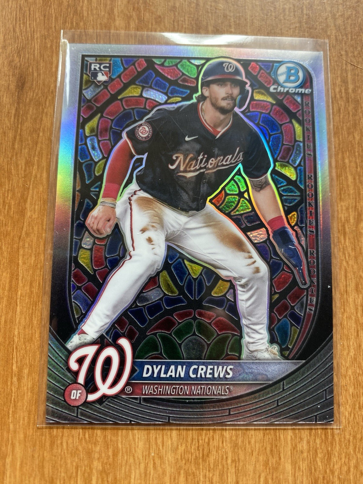 2025 Bowman Chrome Dylan Crews Etched In Glass SSP
