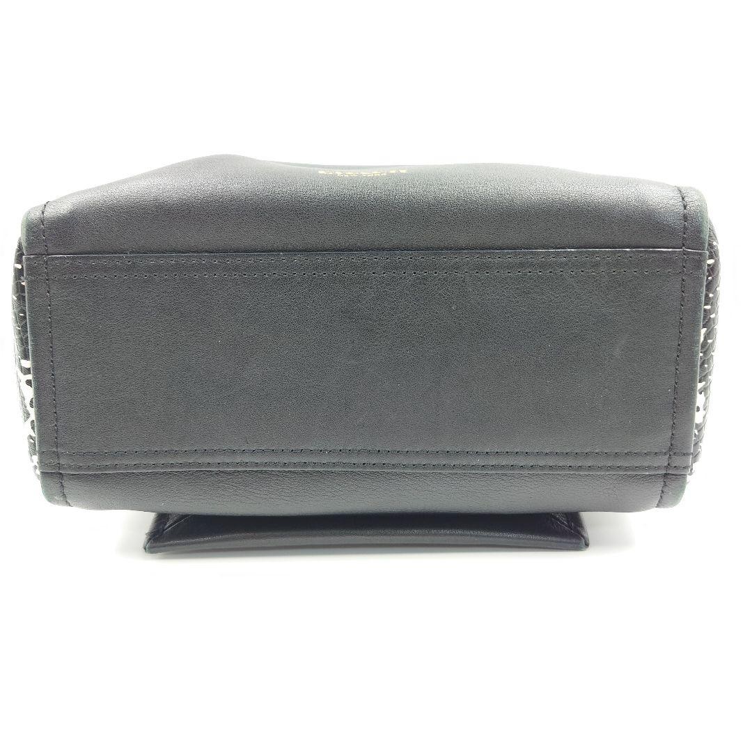 COACH Black Python Leather 2-Way Shoulder Bag Lux… - image 6