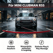 63257167413 Rückleuchte Bremslicht Dritte Bremsleuchte Rot Für MINI CLUBMAN R55