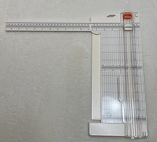 Portable 12" A4 Paper Cutter Trimmer Scrapbooking Crafting Tool with Side Ruler
