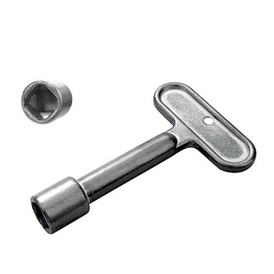 Silver Fire Hydrant Water Spigot Key P1300 Part 13 Utility Tool