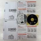 Nikon D3000 Instrukcja obsługi OEM kompletny zestaw z CD