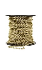 100ft #10 Ball Chain,  Solid Brass, Rust Resistant Idea For Pull Chain