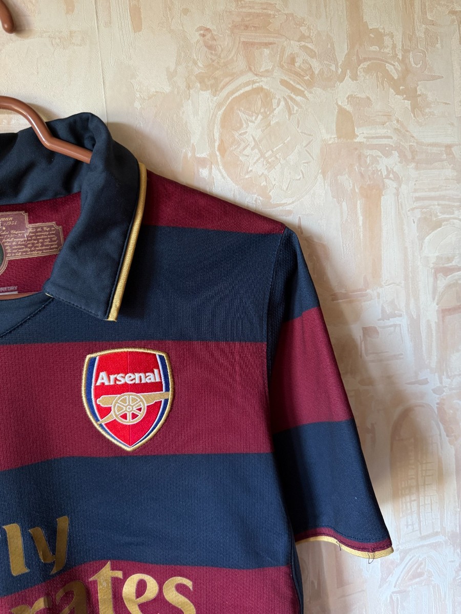 2007-2008 Arsenal Nike Third Football Shirt Size L Boys #4