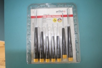 WIHA 27390  ESD Safe Precision Screwdriver Set 7 PIECES