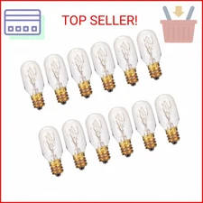 Moflekja Himalayan Salt Lamp Bulbs, T20 25W Original Replacement Long Lasting In