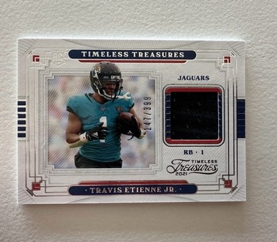 Travis Etienne Jr. Timeless Treasures Rookie Patch /399   New Orleans Saints