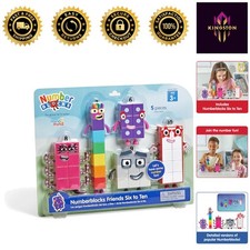 Enchanting Numberblocks Friends Six to Ten Figures - Fun Learning Set for Kids