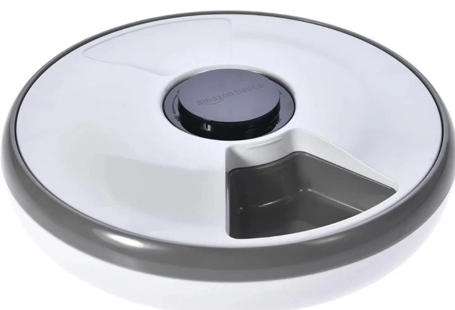 Automatic timed pet feeder meal cat dog food bowl Auto dispenser holiday - Image 2 of 4