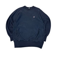 Vintage 90s Champion Reverse Weave Crew Side Pockets Sweatshirt Men's XL