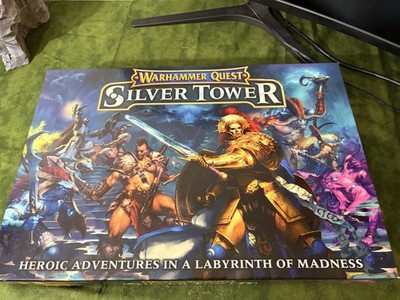 Games Workshop Warhammer Quest: Silver Tower Complete Board Game w/ Miniatures