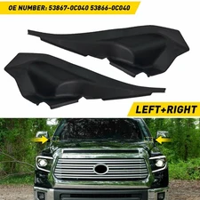 For Toyota Tundra 14-21 OE Front Windshield Wiper Side Cowl Extension Cover Trim
