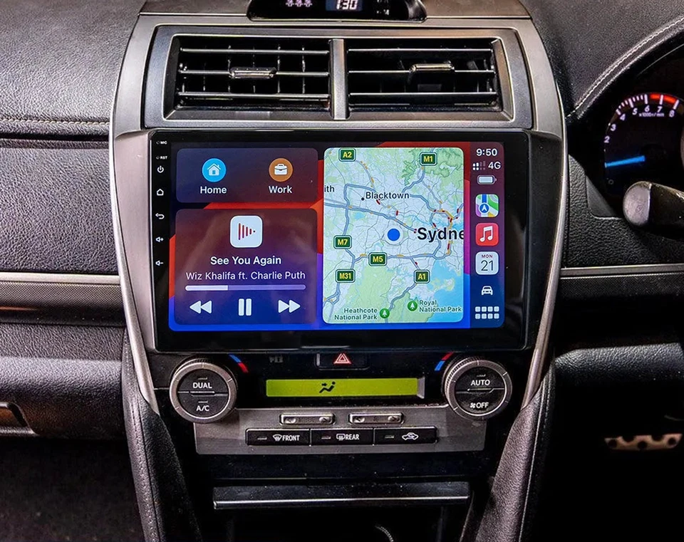 8Core 64GB Apple Carplay For Toyota Camry 2012-17 Android 15 Car Radio Head Unit - image 3 of 4