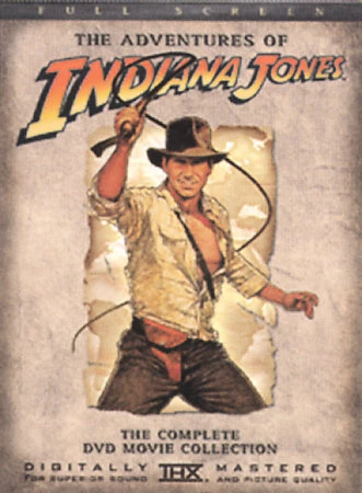 Indiana Jones Complete Series Box Set DVDs & Blu-ray Discs for