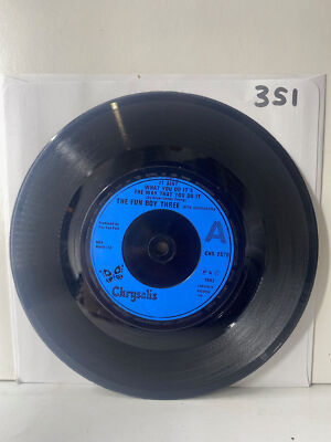 It Aint What You Do It's The Way That You Do It by The Fun Boy Three 7  Vinyl