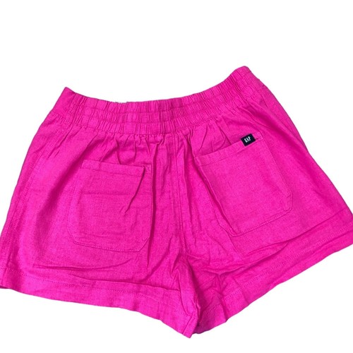 Gap Damas Lino Pull On Cintura Elástica Corta XSM NUEVO CON ETIQUETAS - Imagen 6 de 6
