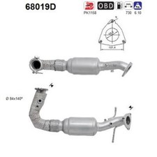 110 KW 150 CV CATALIZZATORE PER Land Rover Range Rover Evoque L538 2.2 D 4x4