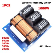 1 Pcs 1000W Car Bass Subwoofer Woofer Speaker Frequency Divider Crossover Filter