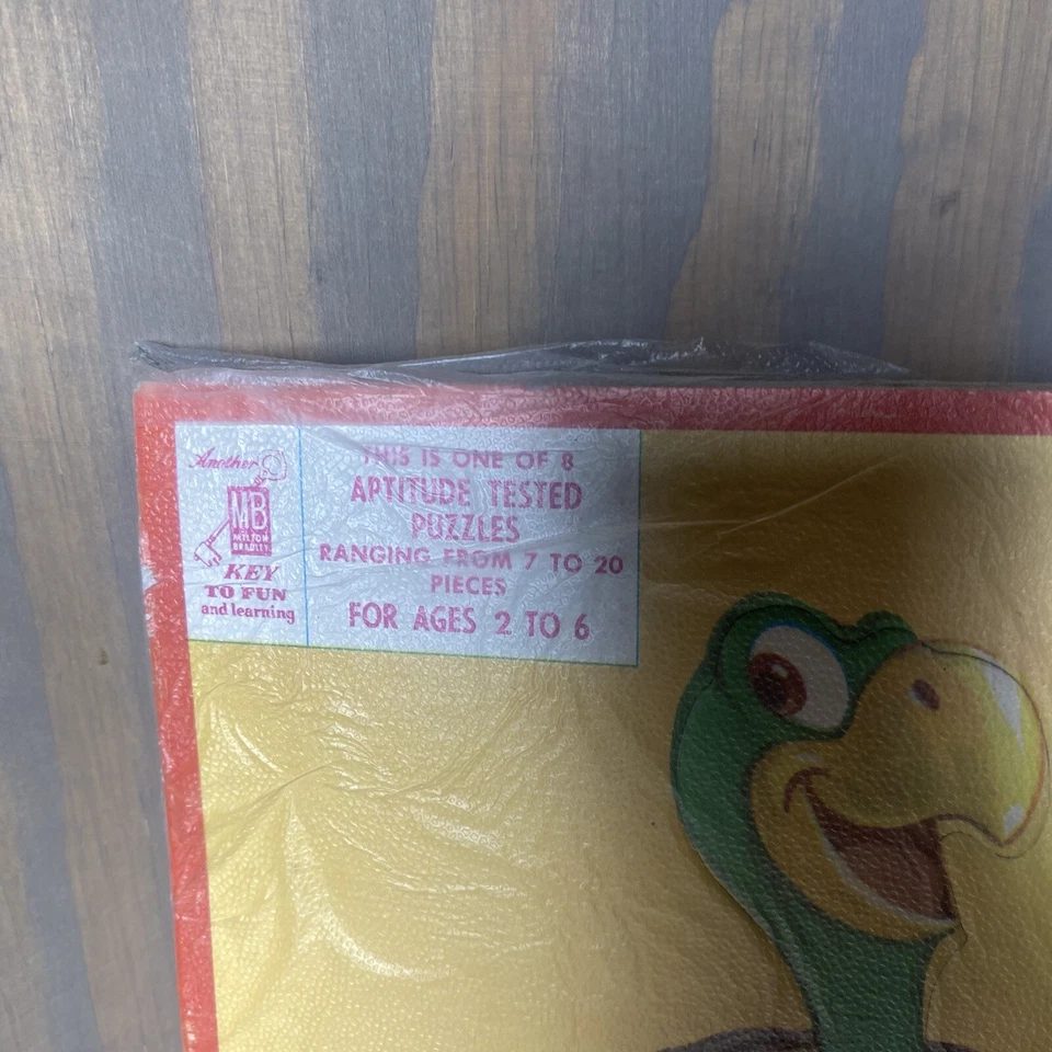 De colección 1958 MB Milton Bradley Hound perro, tortuga, rana rompecabezas prueba de aptitud Foto 3 de 4