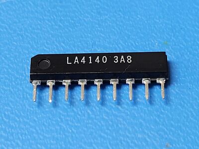 (2 PCS) LA4140 SANYO Audio Amplifier 0.5W 1 Channel(s) 1 Func Bipolar PSIP9