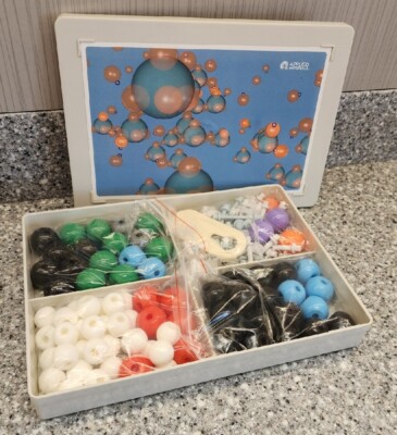 Applied Materials Organic Chemistry Atom Molecular Model Kit Complete 