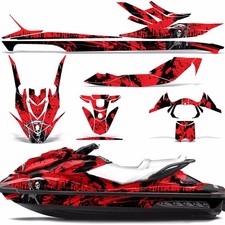 Decalcomania Grafica Kit Jet Sci Avvolgere Bombardier Ricambi Sea-Doo di Gti