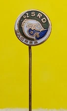 ZSRD Zagreb, Fishing, Angeln, Peche, Fish, hook, haken vintage badge KASUN 1960s